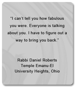 Rabbi Daniel Roberts Review
